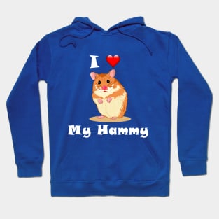 I Love My Hammy Hoodie